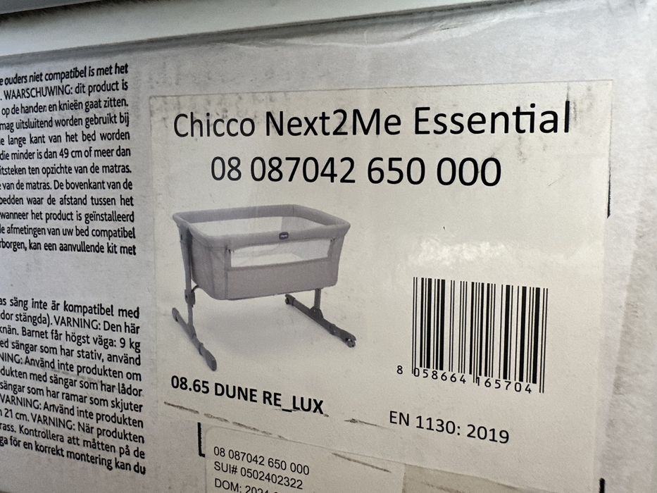 Next to me Essential Chicco Berco Co-Sleeping