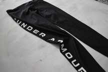 damskie czarne legginsy under armour branded legging L 40