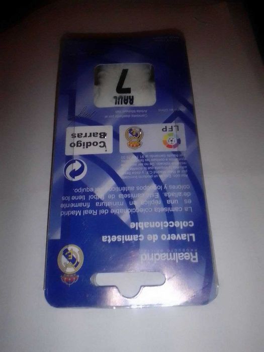 Раритетний брелок Siemens Mobile Raul  Real Madrid