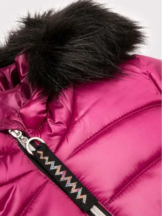 Piękna kurtka puchowa dziewczęca zimowa Coccodrillo roz. 152 , 12 lat