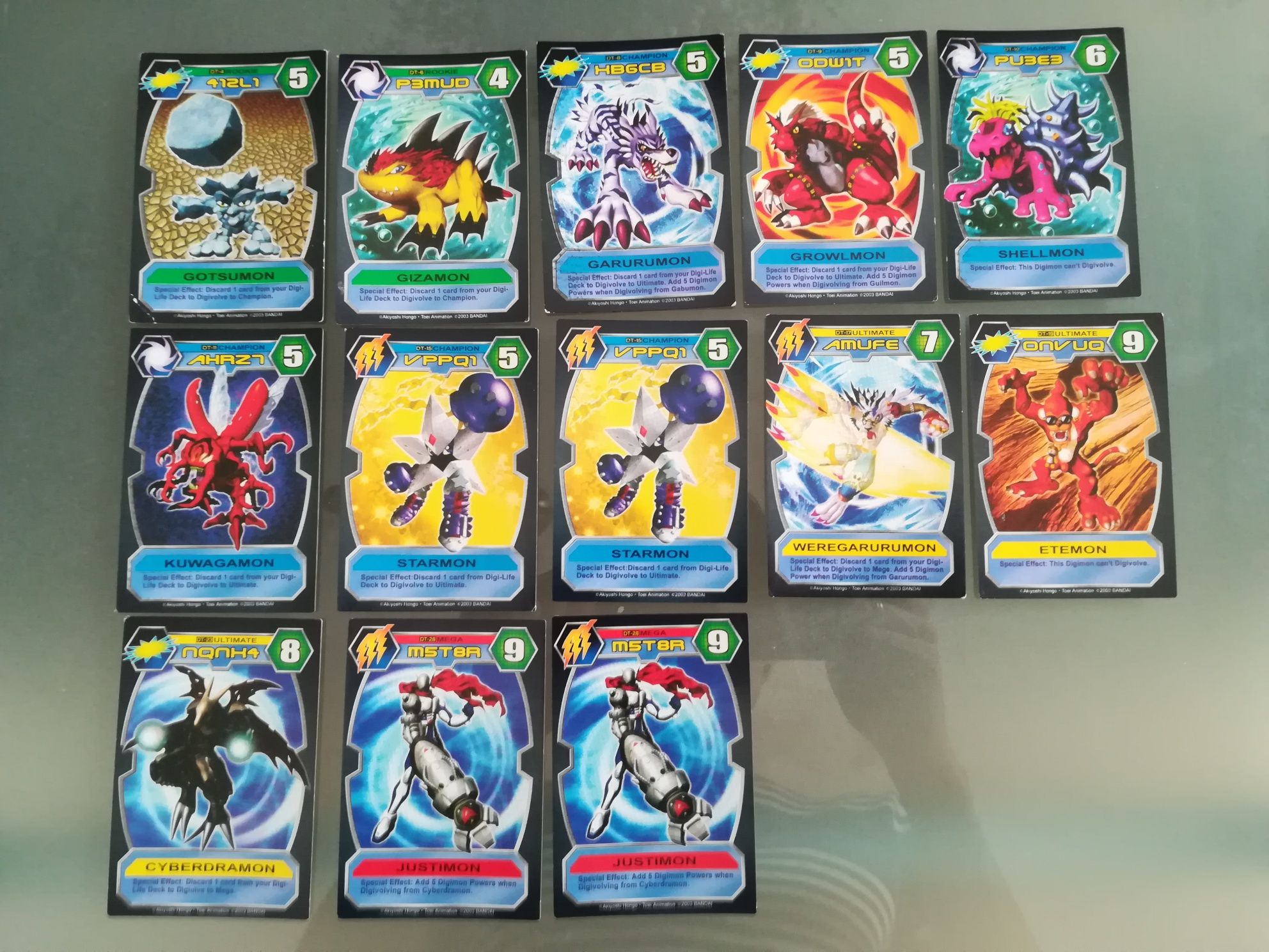 Cartas Digimon - Bandai