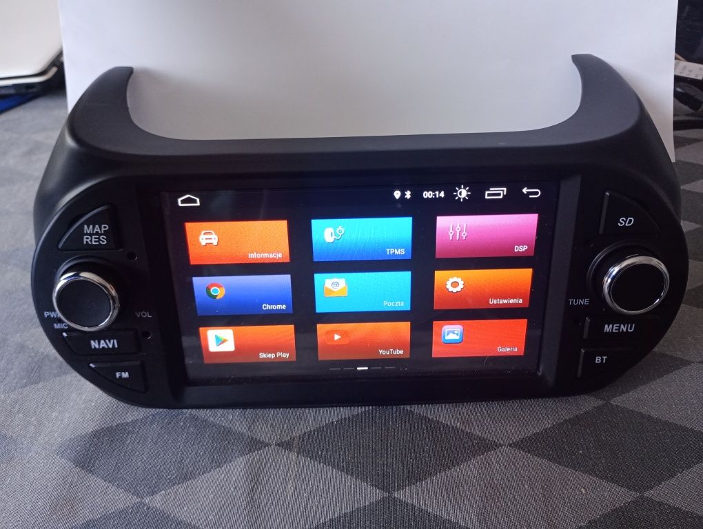 Android radio Fiorino Nemo Bipper