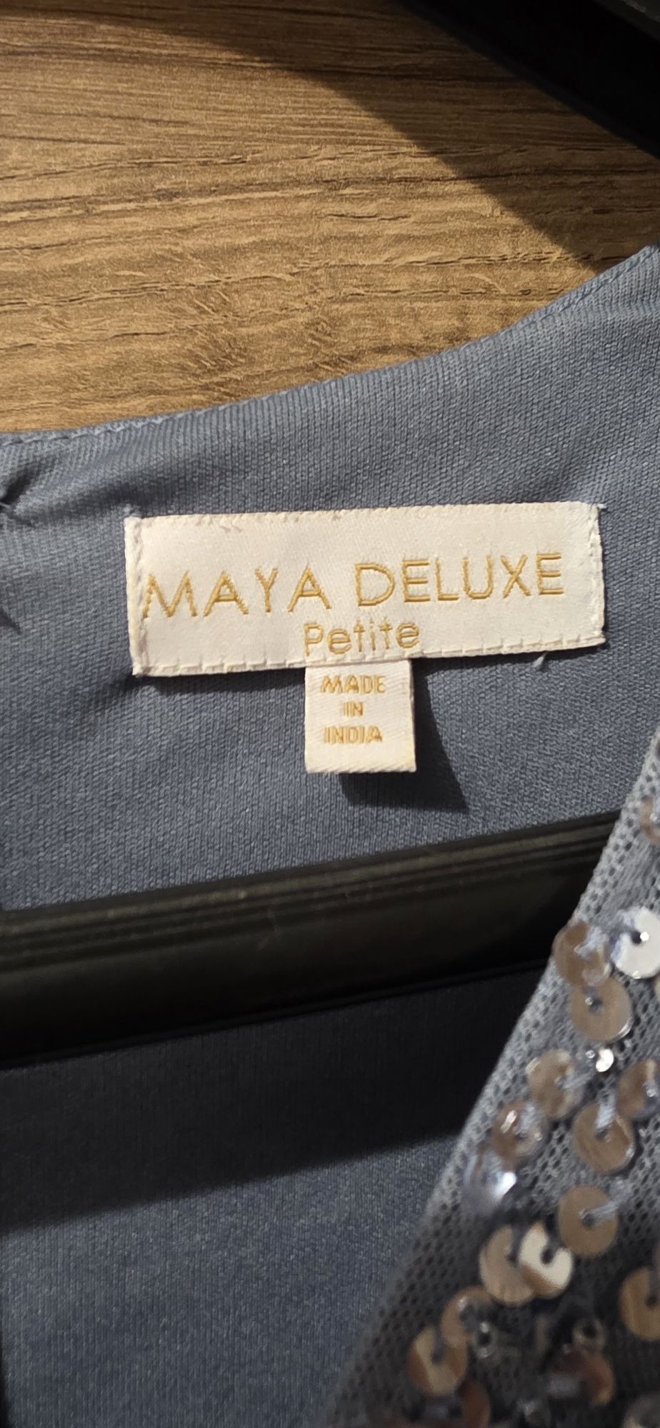 Długa suknia sukienka Maya Deluxe Petite 38 M na wesele, wieczorowa