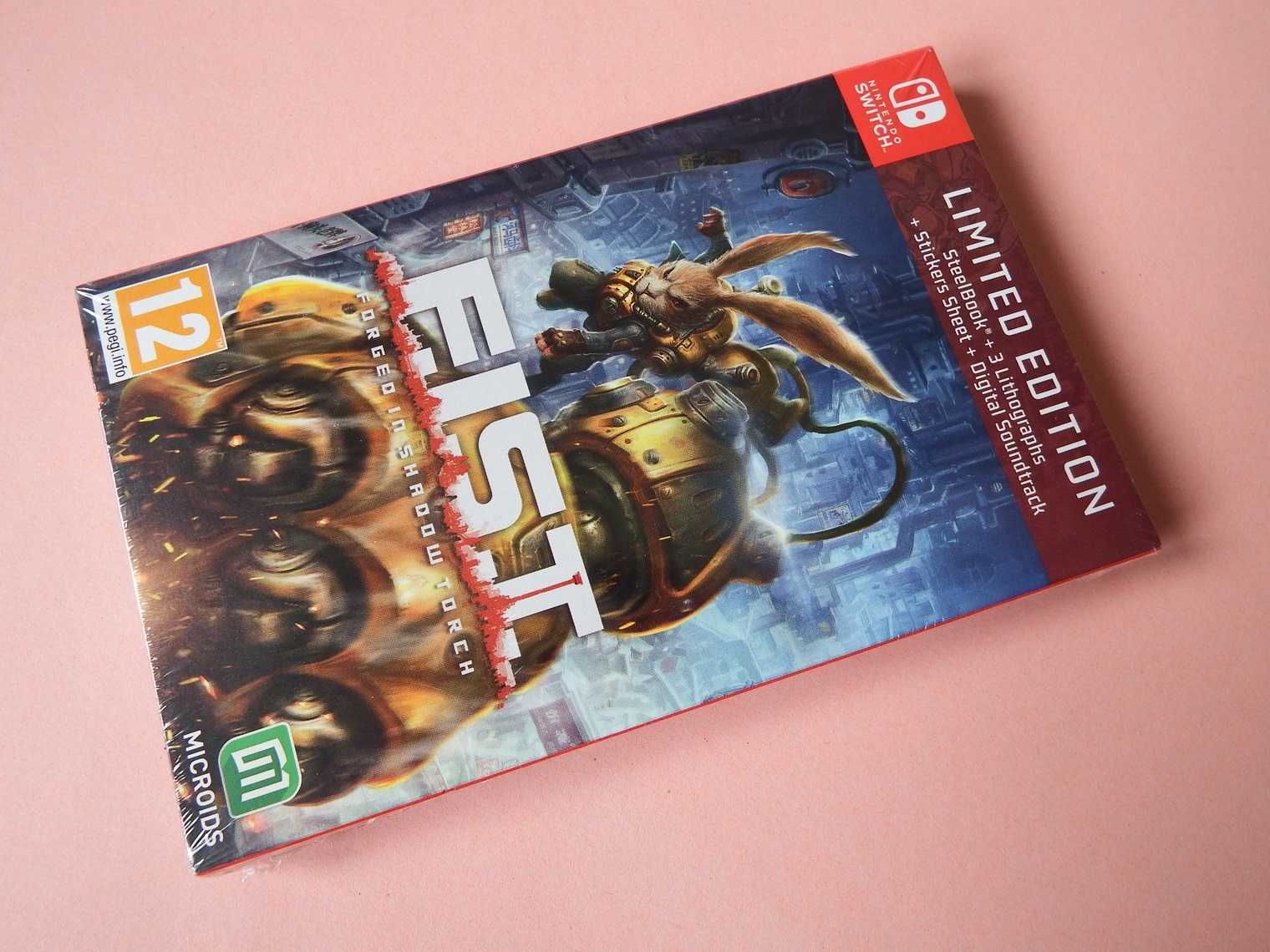 NINTENDO SWITCH F.I.S.T. Forged In Shadow Torch STEELBOOK nowa