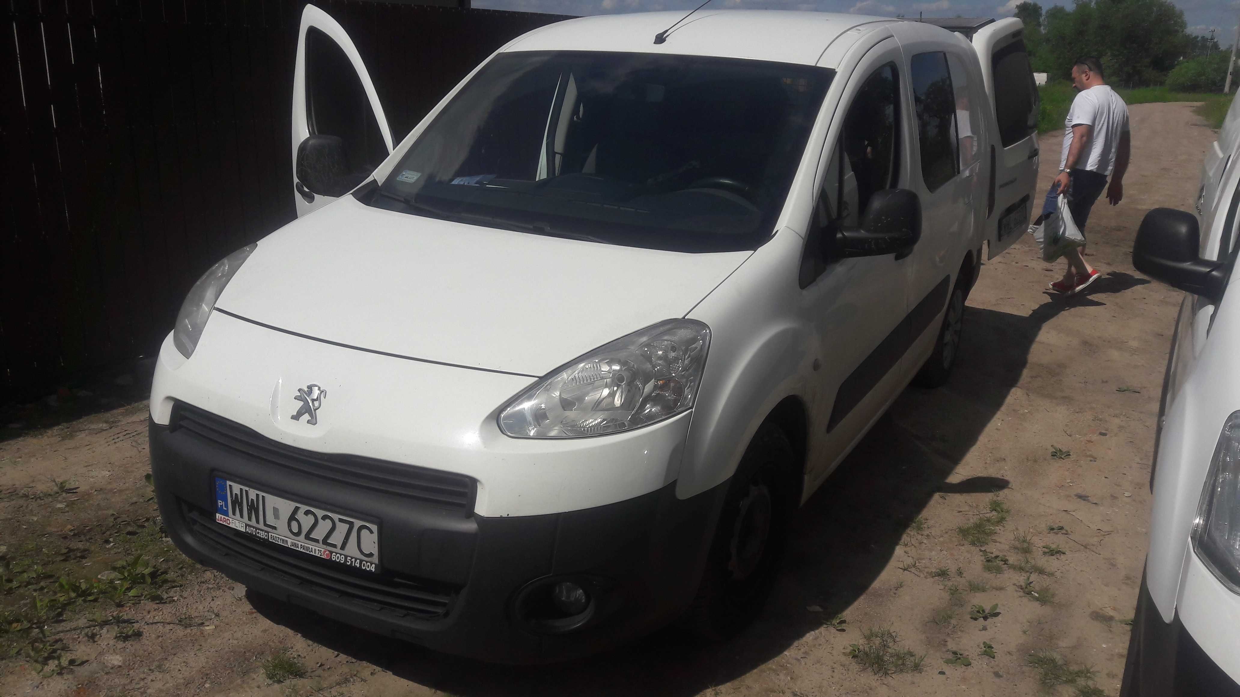 Wynajmę Peugeot Partner, Citroen Berlingo,Ducato L4H2, Vito, Brygadówk