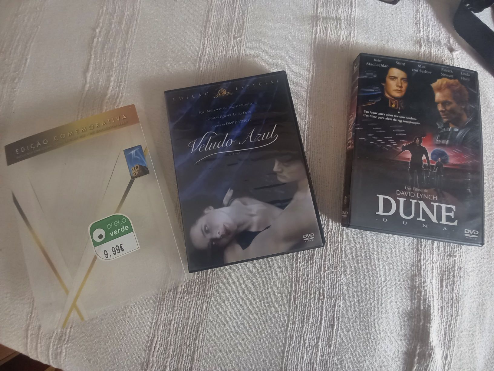 Dois dvds originais filmes de David Lynch