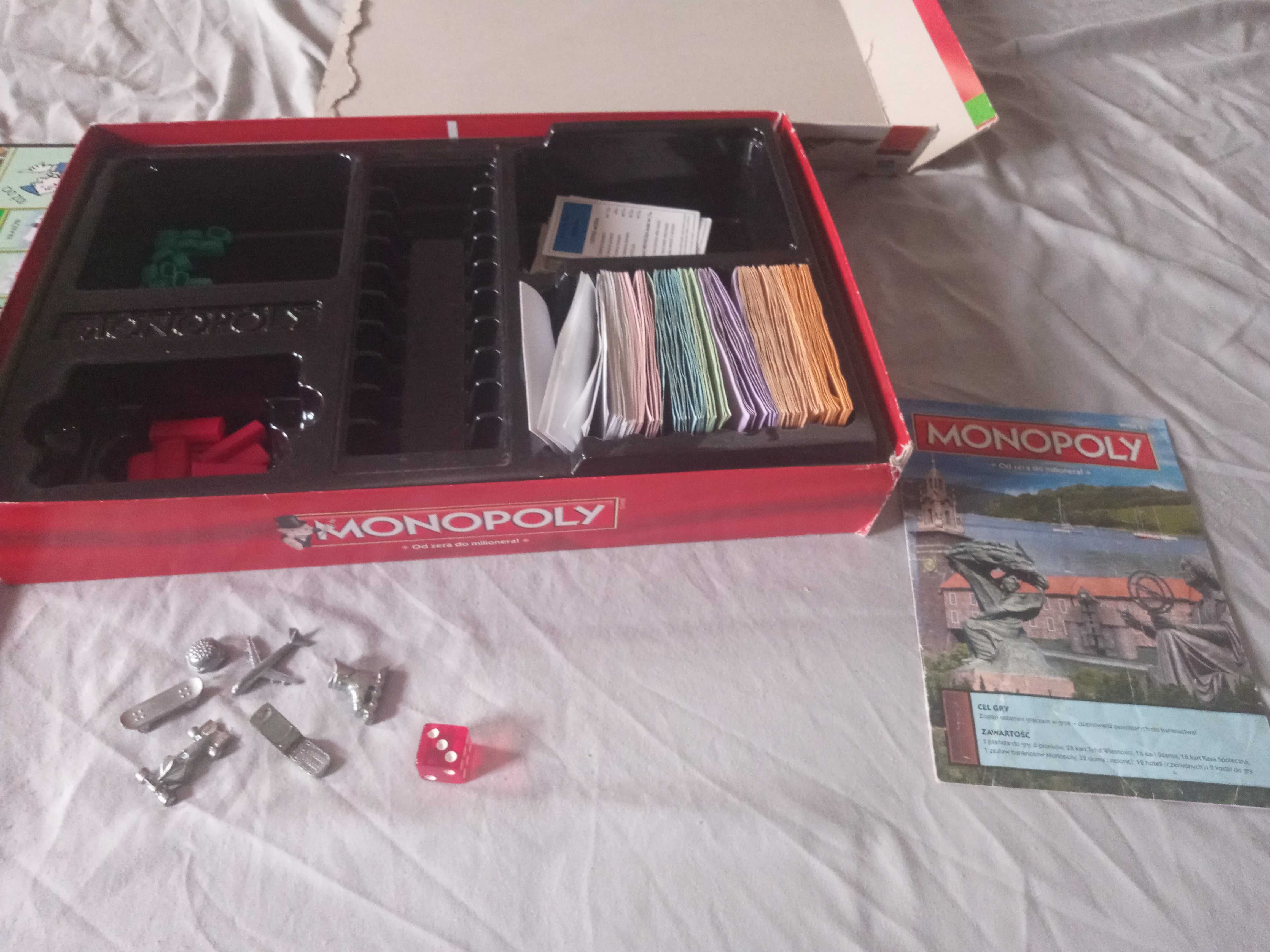 Gra planszowa Monopoly wersja polska