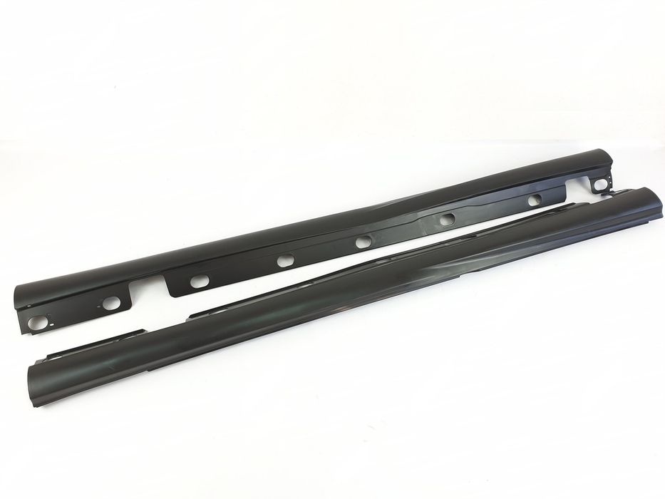 Накладки на пороги стиль S63 AMG Mercedes-Benz S-Class W221 2005-2009