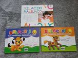 Szlaczki malejąco, szlaczki dla starszych przedszkolaków 3 książeczki
