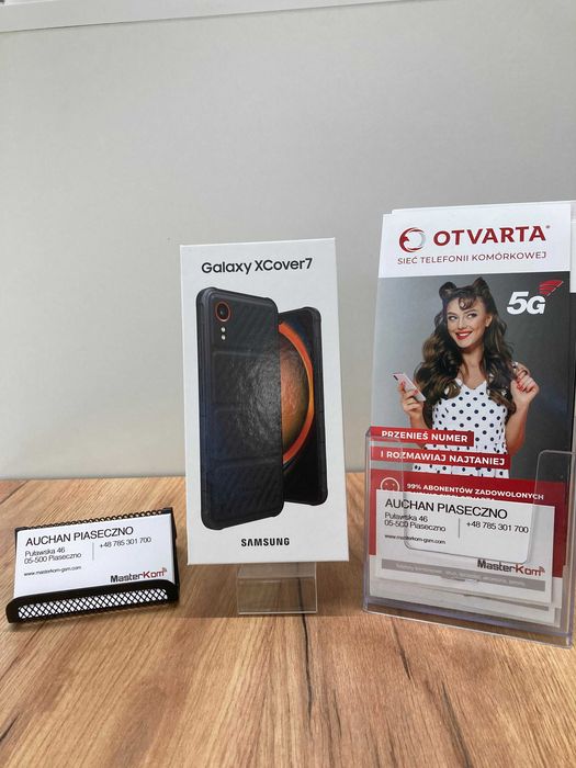SAMSUNG GALAXY XCover7 128GB, 24 M-ce gwarancji, MasterKom Piaseczno