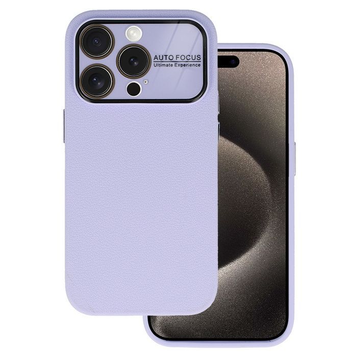 Tel Protect Lichi Soft Case Do Iphone 14 Pro Max Jasnofioletowy