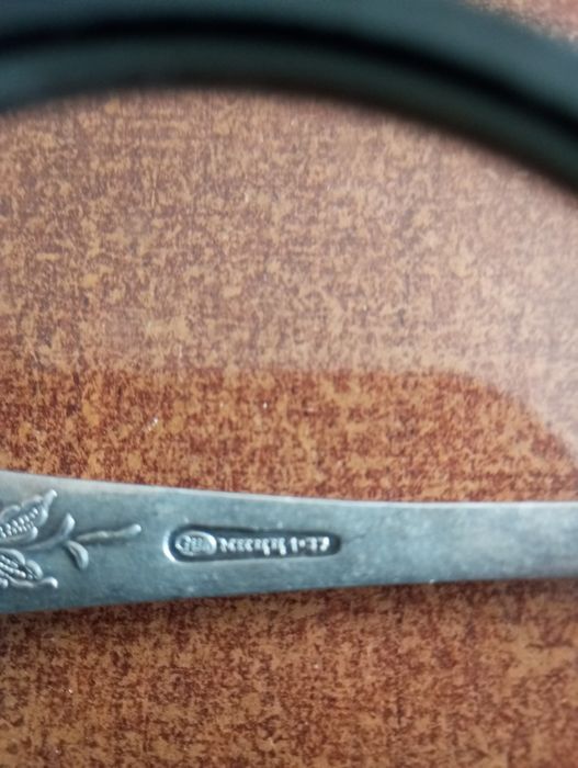 Sztućce radzieckie 6 widelcy