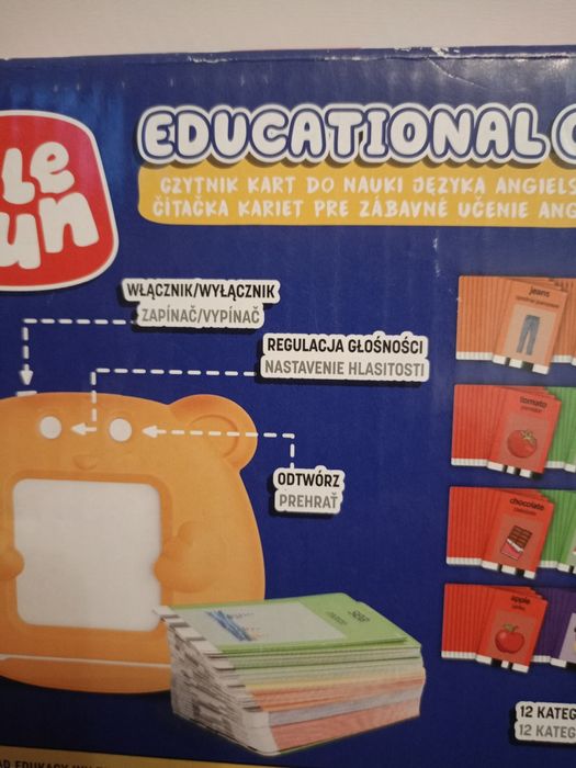 Edukacyjny tablet do angielskiego