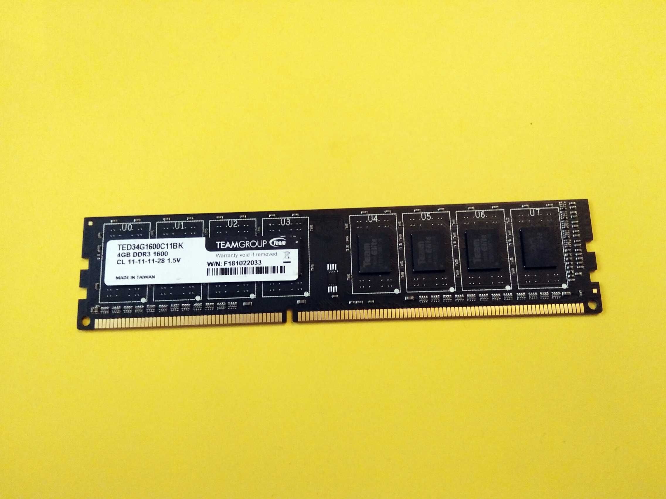 DDR3 4GB TeamGroup 12800 -Komputer