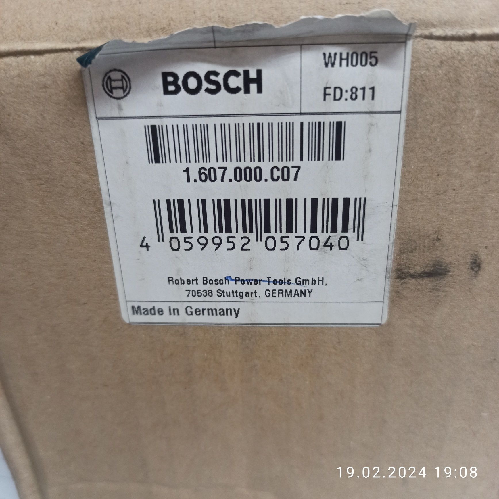 Stojan Bosch GWS 24-230 JBX kod 1.607.000.C07