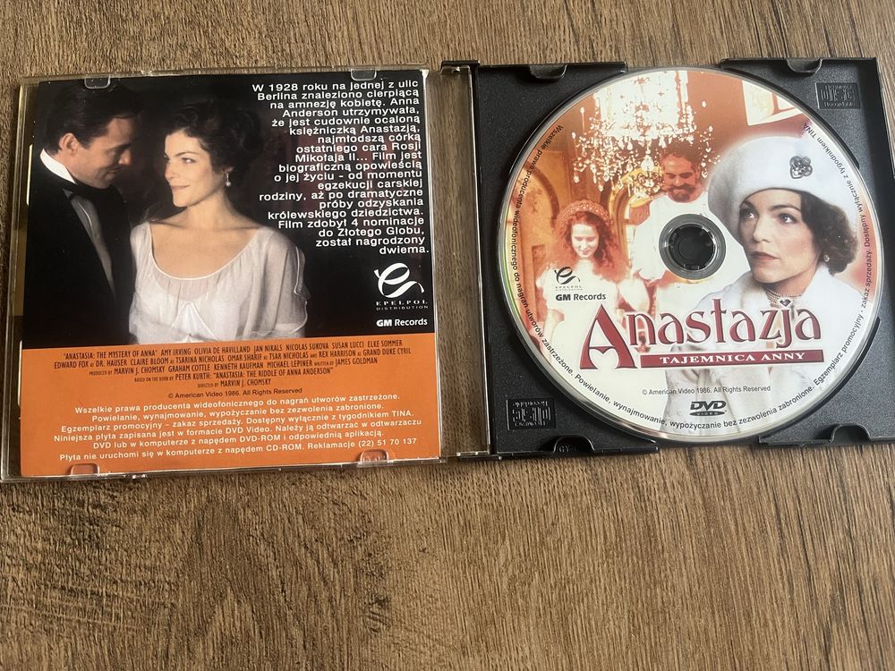 Anastazja takemnica anny film dvd