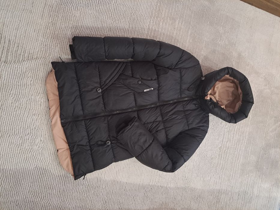 Зимове пальто 140см/зимовий плащ/зимова куртка/пуховик/зимняя куртка