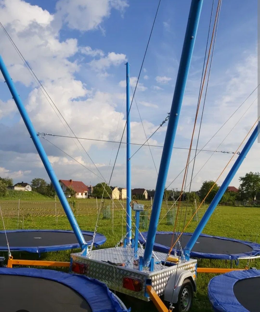 zjeżdżalnia dmuchana dmuchaniec dmuchańce eurobungee  wynajem rzeszów