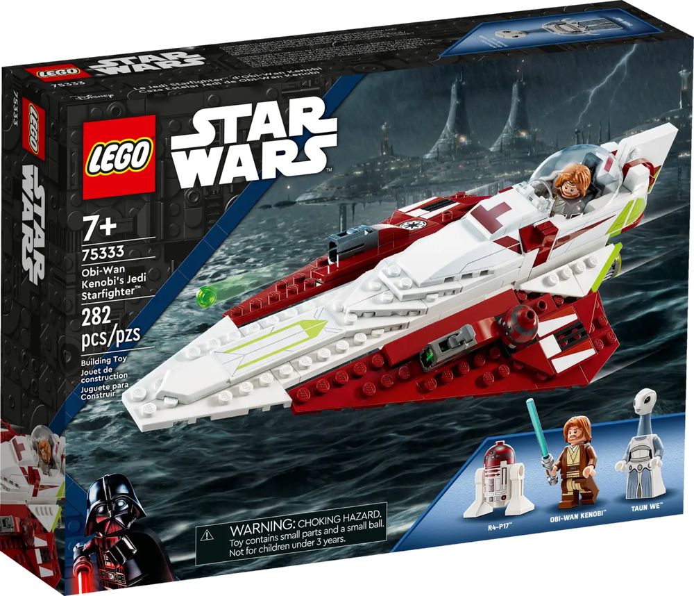 Lego Star Wars 75333 Myśliwiec Jedi Obi-Wana.