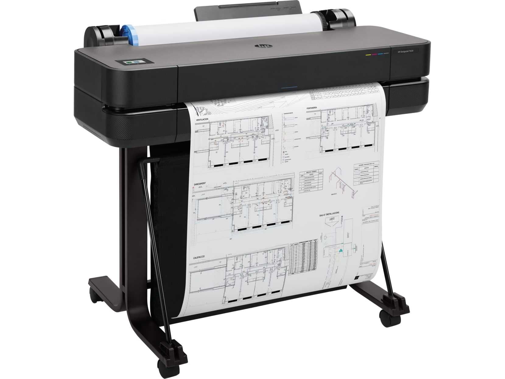 HP DesignJet T630 (24 дюйма), принтер A1, плотер