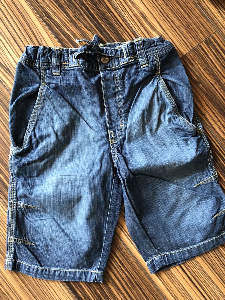 Spodenki jeansowe krótkie r. 122