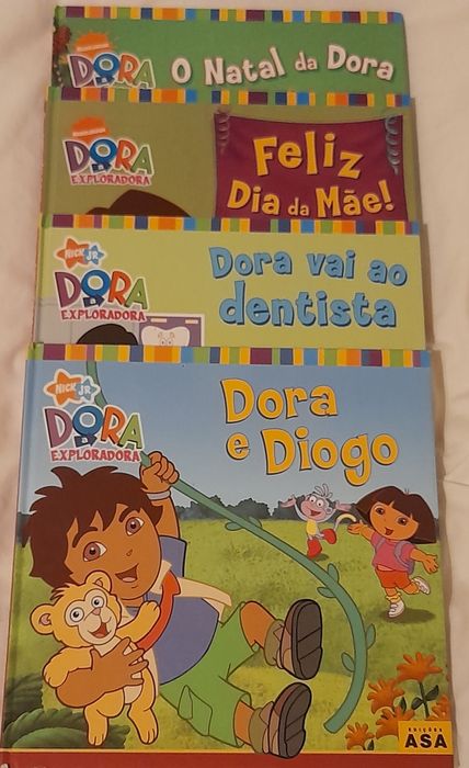 Lote de 17 Livros – Dora a Exploradora (Capa Dura)