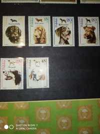 Znaczki pocztowe Psy 1989