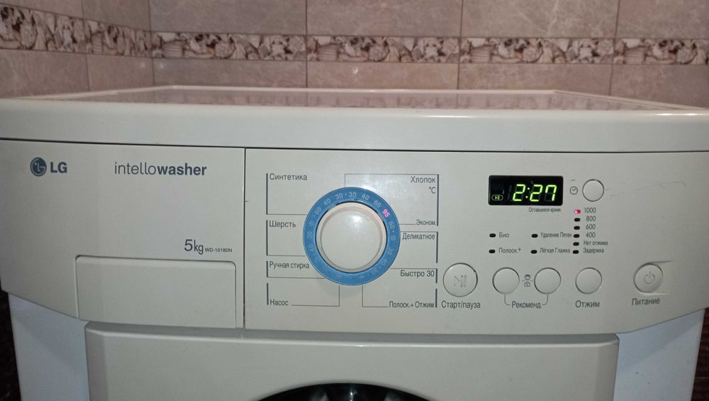 Пральна машина  LG WD-10180N