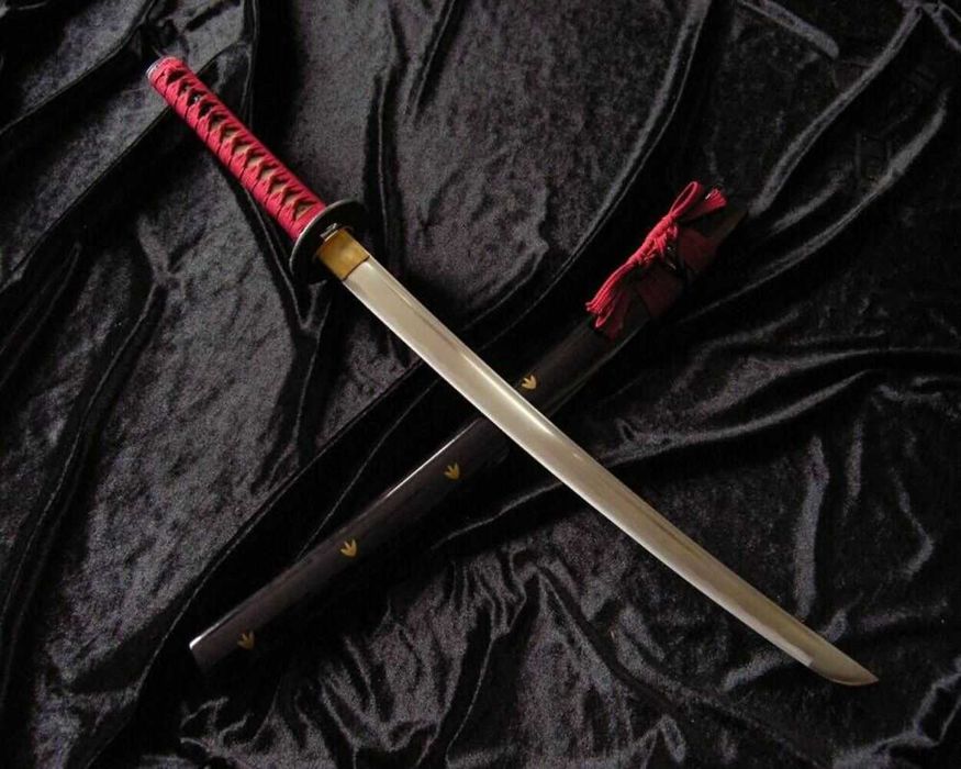 miecz WAKIZASHI trening STAL 1060 + stojak JOTS081W