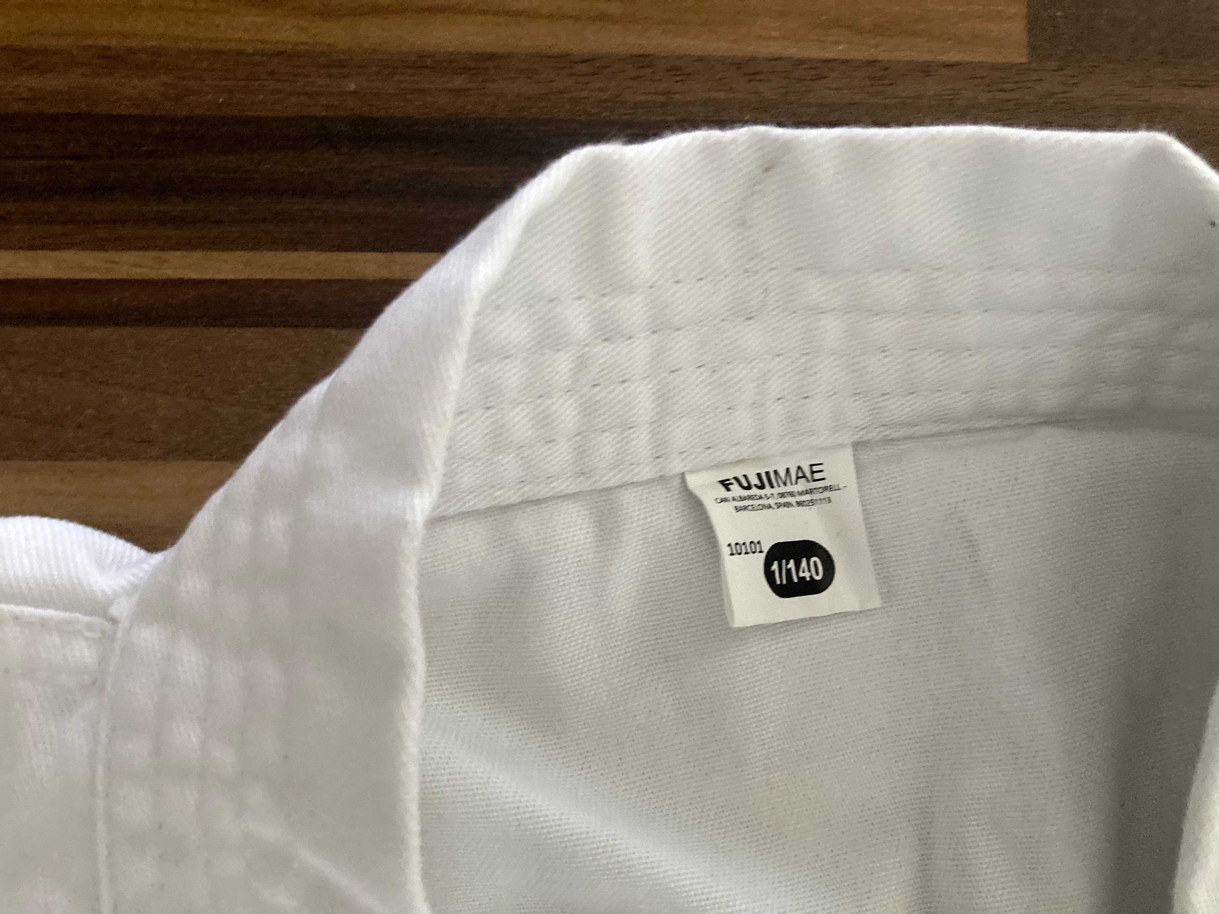 Kimono Karate Kyokushin FUJIMAE 140 nowe