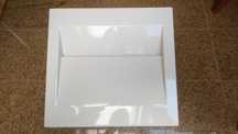 Alape, nablatowa umywalka FB. RY450 biała Easy - Care 63x450x420