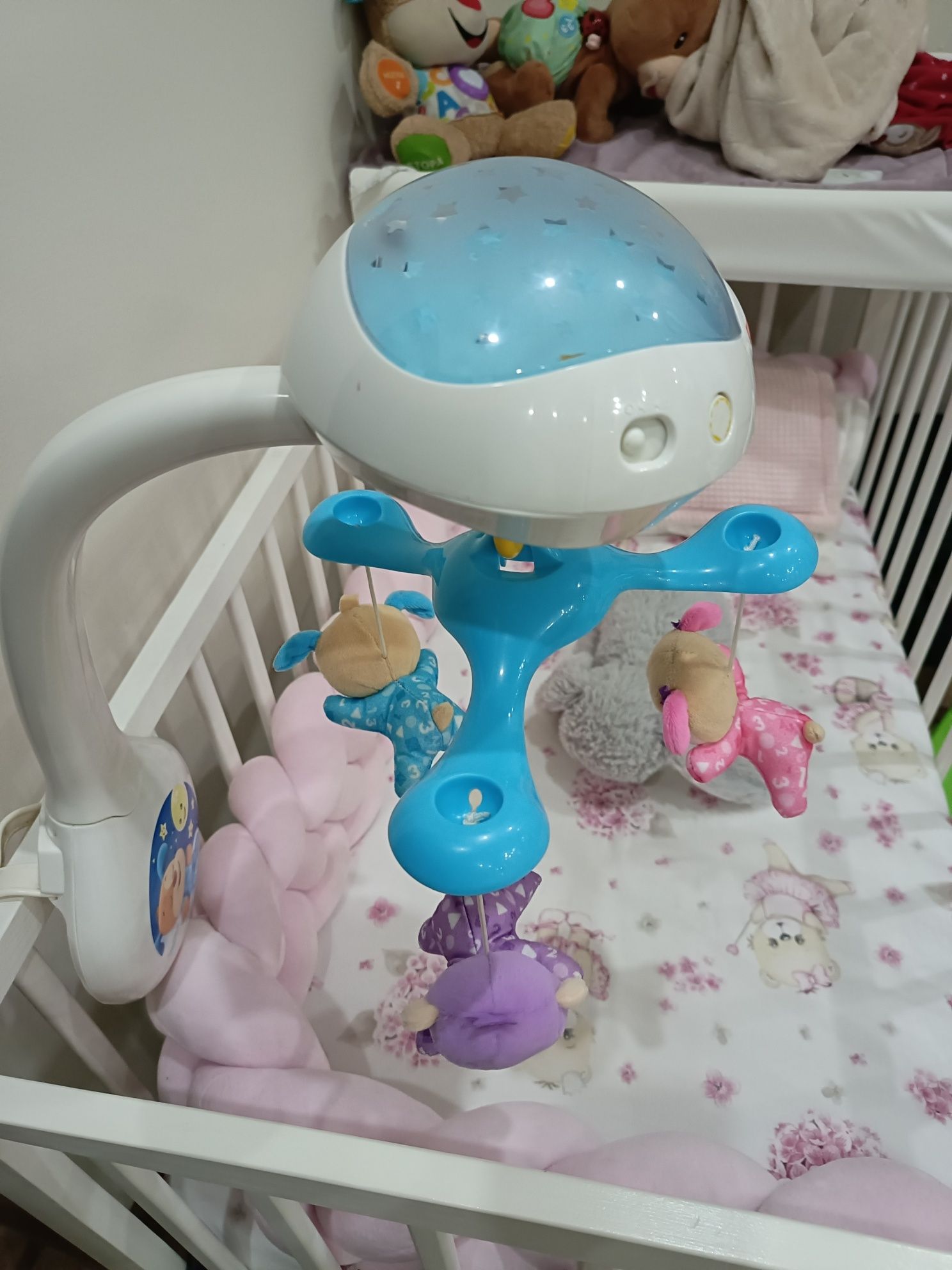 FISHER-PRICE Karuzela z misiami nad łóżeczko DLA DZIECI I Niemowląt 3w