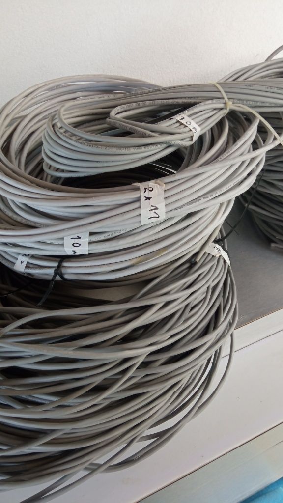 Przewody internetowe/ethernetowy (skrętki) cat 5e i 6A
