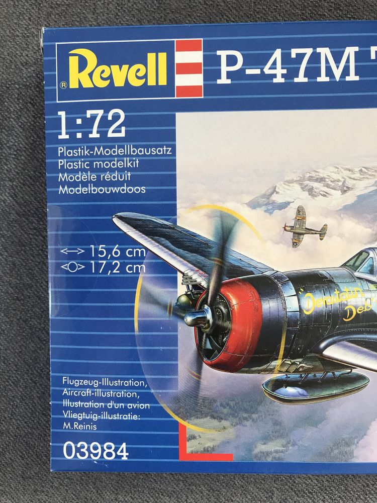 Model do sklejania Revell 03984 samolot Thunderboli