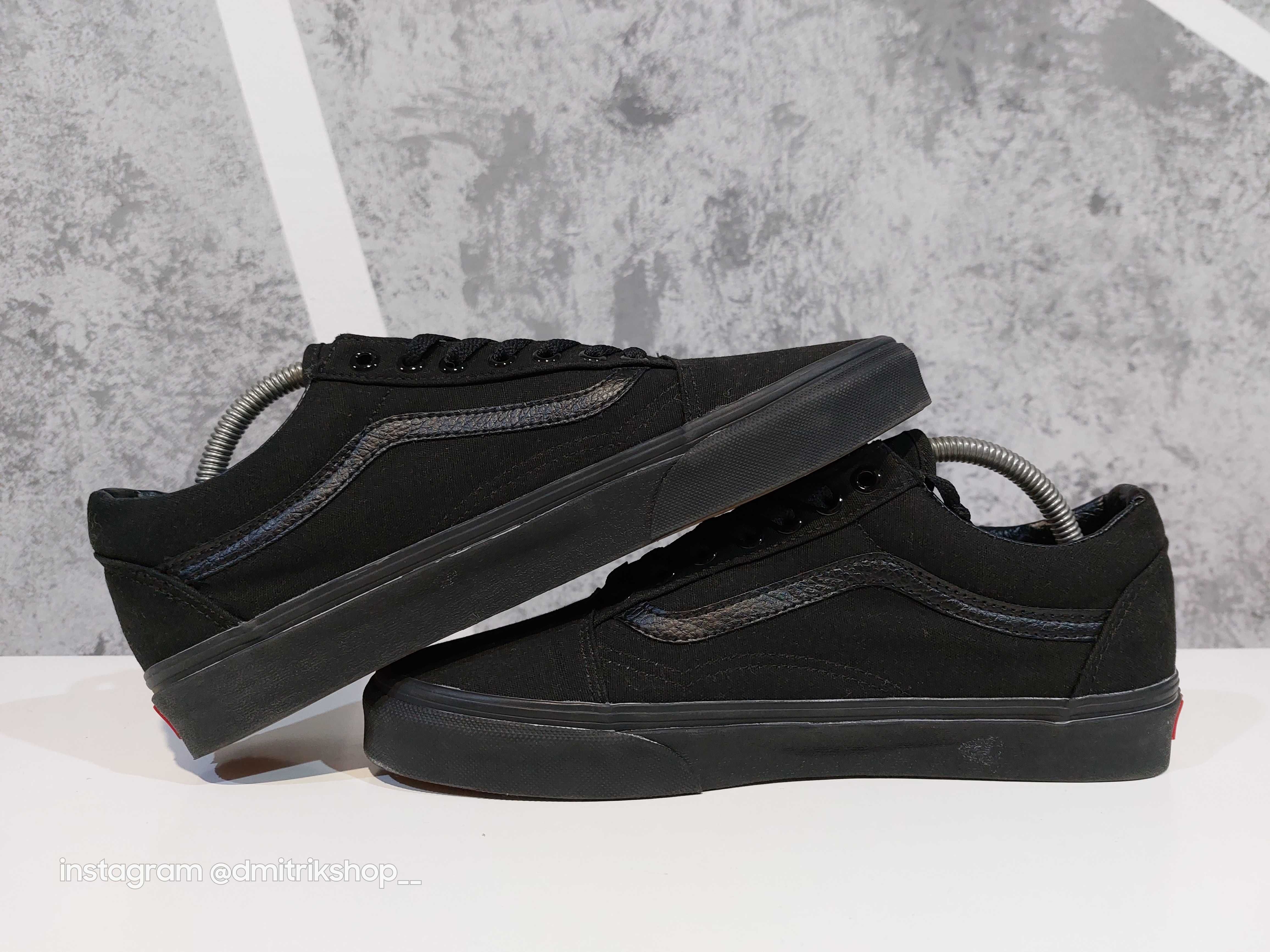 Кеди чоловічі Vans Old Skool Black р41 кеды кроссовки мужские Vans