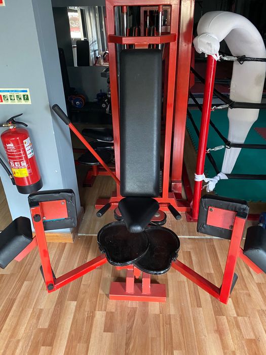 Máquina adutores life fitness