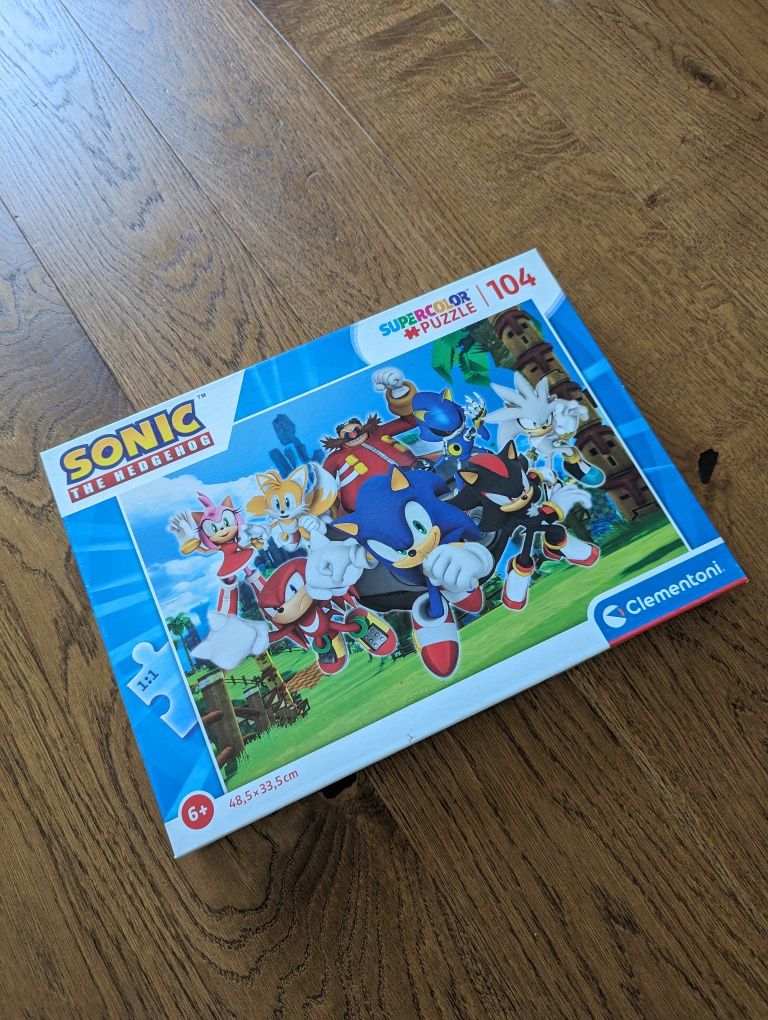 Puzzle Sonic 104 elementy