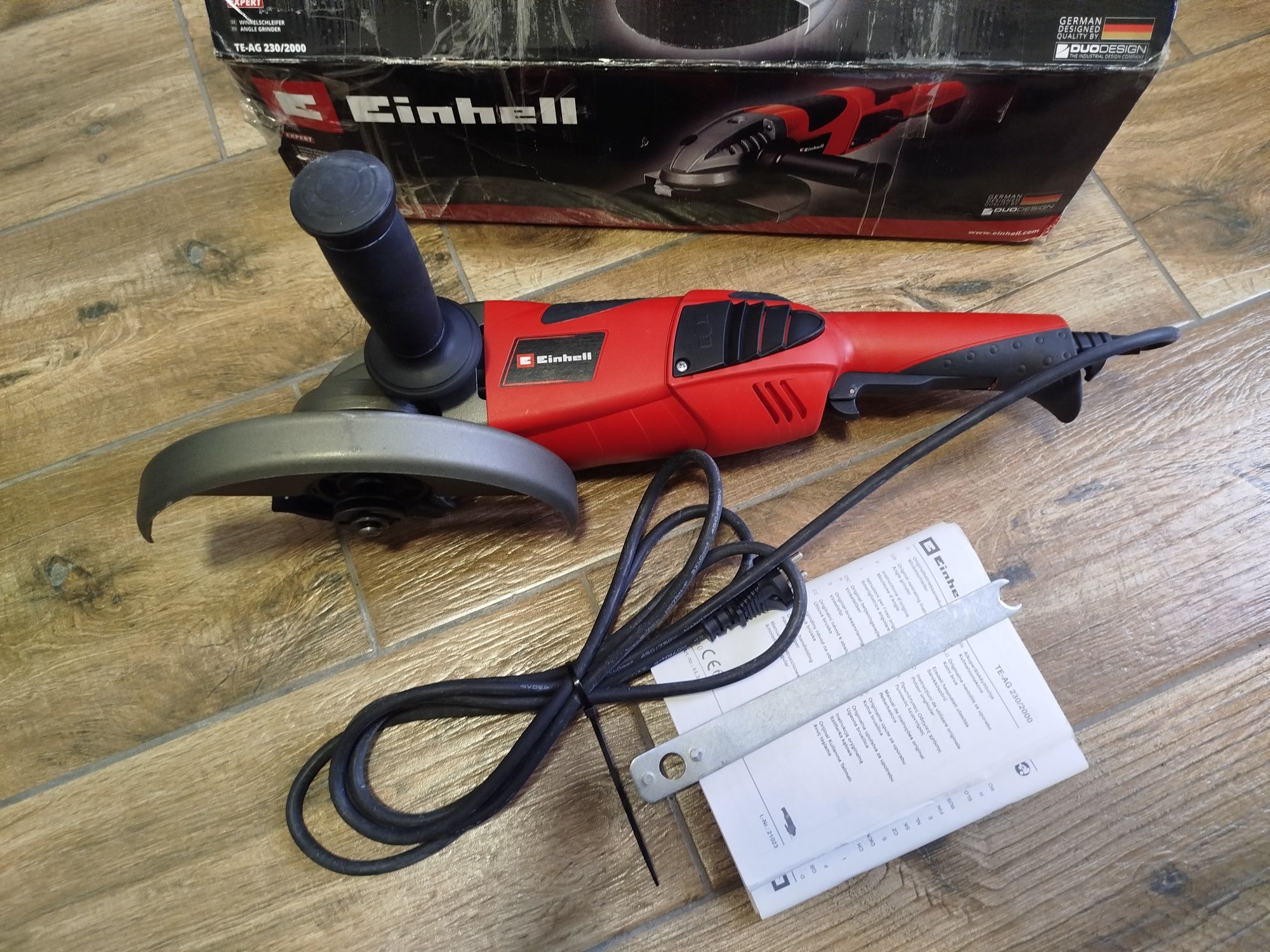 Szlifierka kątowa Einhell TE-AG 2000w