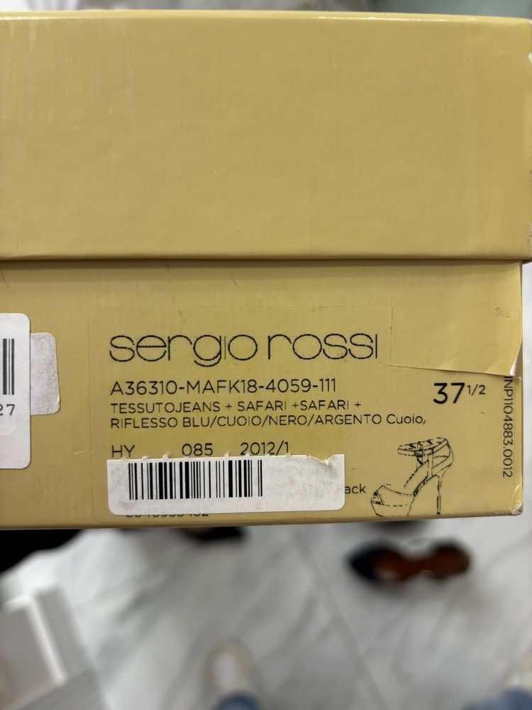 Босоніжки брендові Sergio Rossi