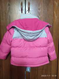 Новая зимняя куртка для девочки 122 рост