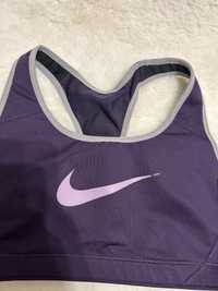 Fioletowy stanik sportowy Nike S