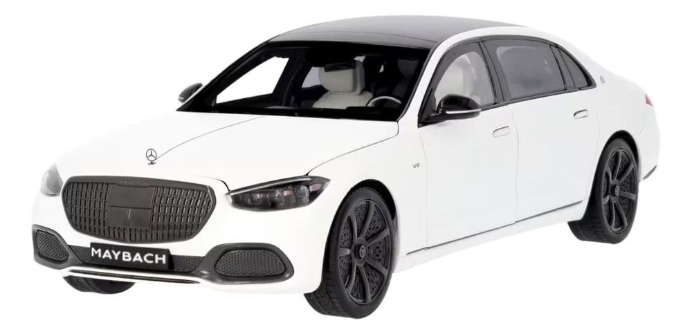 MERCEDES Model samochodu Norev 1:18 Maybach S 680 Night Series X223