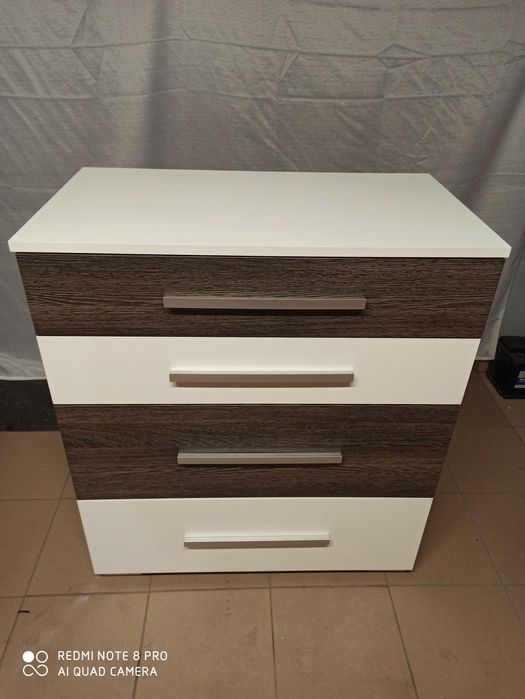 Komoda 4x szuflady MEGA PORZĄDNA -Od Stolarza !!! Nowa !!! Powystawowa