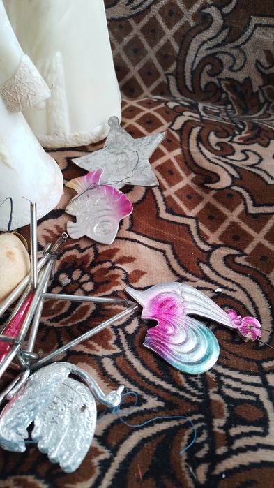 Стариные новогодние игрушки ссср деды морозы