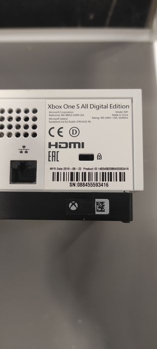 Konsola Xbox one S All Digital