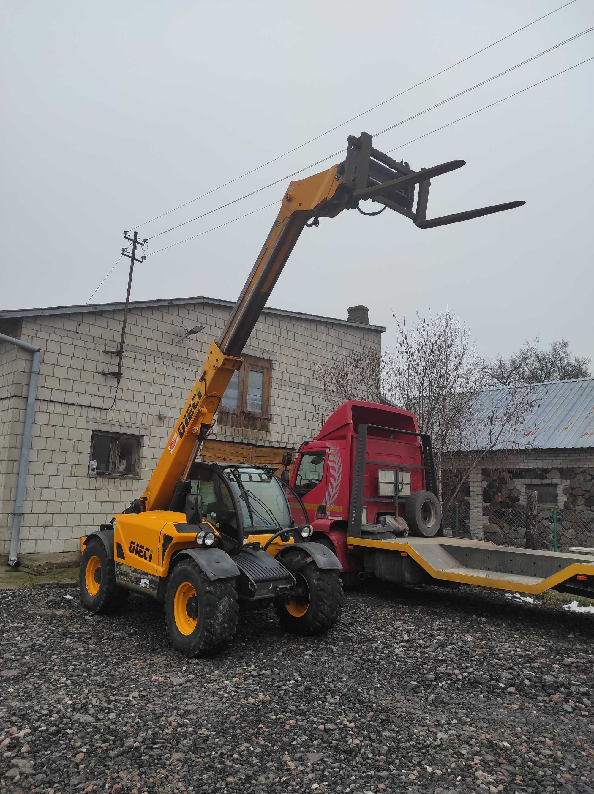 Ładowarka teleskopowa dieci 32.6 2015r Manitou JCB merlo