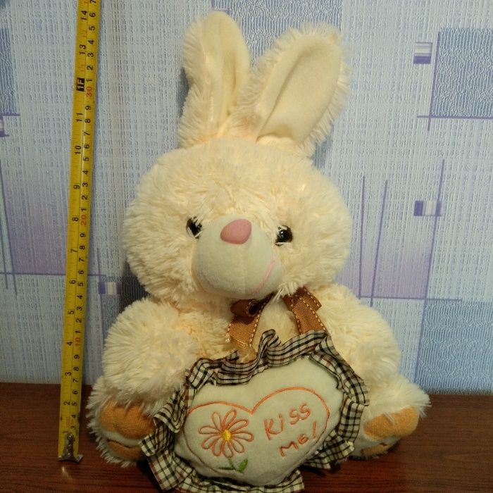 Мягкие игрушки зайка с сердцем(заяц зайчик) кот, новые, по 150 грн/шт