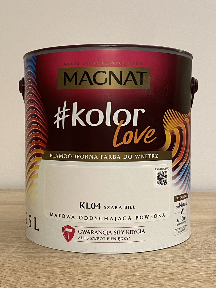 Magnat kolor szara biel KL04