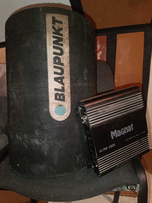 Бу Автосабвуфер та підсилювач Magnat ULTRA 2000