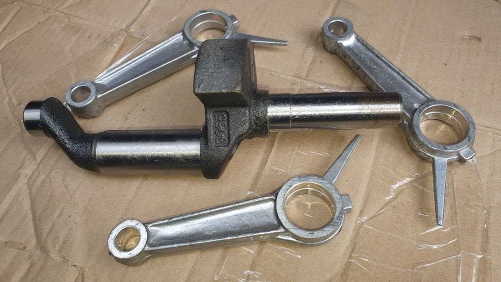 Коленвал, шатун компрессора Ремеза ABAC Aircast LB-30 LB-40 LB-50